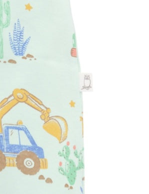 S/S Zip Growsuit - Desert Trucks