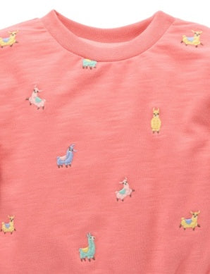 Llama Windcheater - Llama Broderie
