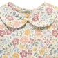 Thick Bodysuit with Collar - Wildflower Print