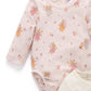 2 Pk Bodysuit - Little Fairies Print