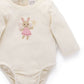 2 Pk Bodysuit - Little Fairies Print