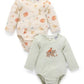 2 Pk Bodysuit - Woodland Print