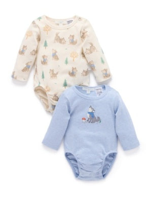 2 Pk Bodysuit - Wolf Club