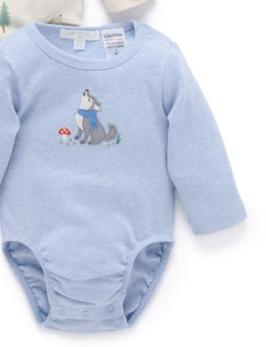 2 Pk Bodysuit - Wolf Club