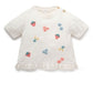 Embroidered Flower Jumper - Cloud