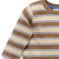 Stripey L/Slv Tee - Oatmeal Stripe