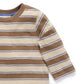Stripey L/Slv Tee - Oatmeal Stripe