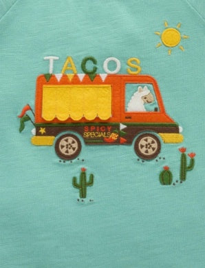 Taco Truck Relaxed Tee - Iguana