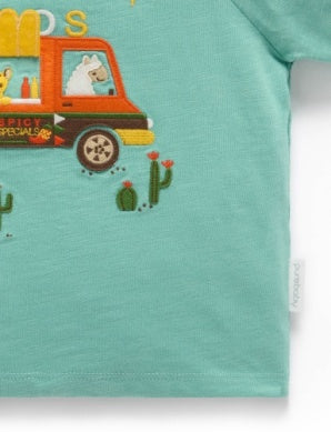 Taco Truck Relaxed Tee - Iguana