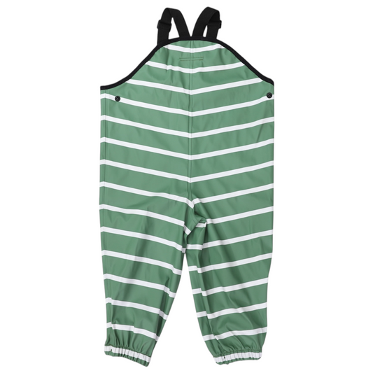 Striped Colour Change Overalls - Green