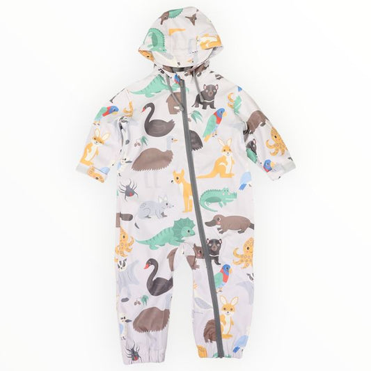 Rainsuit Australian Animal - Grey