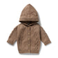 Knitted Cable Jacket - Coco Speckle