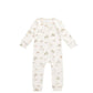 Reese Zip Onepiece - Pine Forest Friends