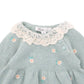 Fern  Emb. Knitted Dress - Sage