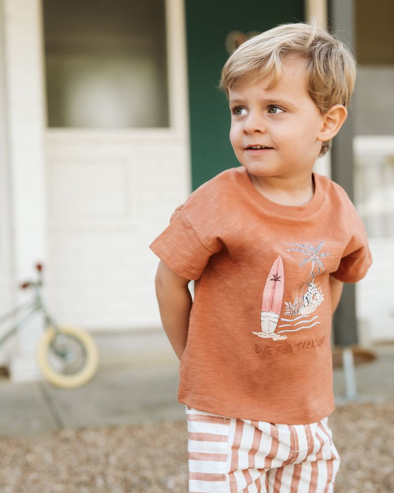 Max Dig For Treasure Tee - Clay