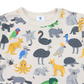 Australian Animal Tee - Beige