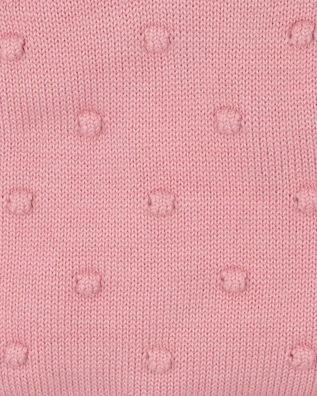 Bobble  Knitted Cardigan - Blossom