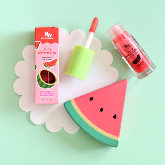 Kids Natural Lipgloss Wands - Juicy Watermelon