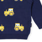 Tractor Sweater -  Navy