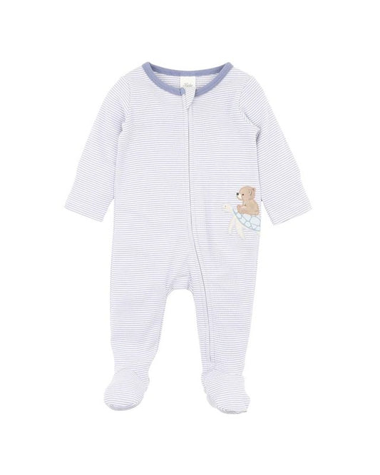 Axel Stripe L/S Zipsuit - Axel Stripe