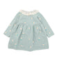 Fern  Emb. Knitted Dress - Sage