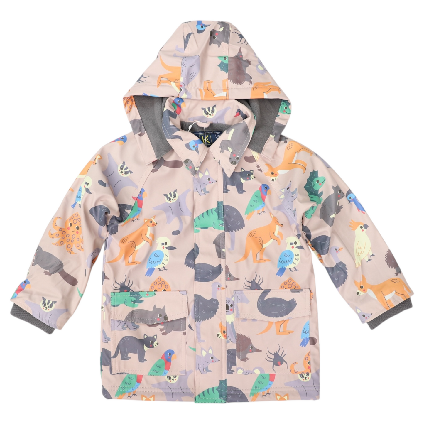 Australian Animal Raincoat - Beige