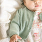 Chelsea Hand Emb Cardigan - Sage