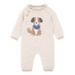 Knitted Dog Romper - Oat