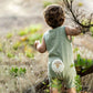 Clayton Sheep Romper - Clayton Print