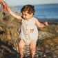 Billie Monkey Bodysuit - Almond