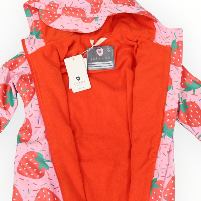 Rainsuit Strawberries & Sprinkles - Pink
