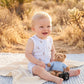 Brady Button Up Bodysuit - Brady Stripe
