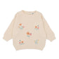 Fern Hand Emb.  Jumper - Cream