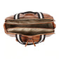 Vegan Leather Tote Triple Compartment Nappy Bag