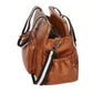 Vegan Leather Tote Triple Compartment Nappy Bag
