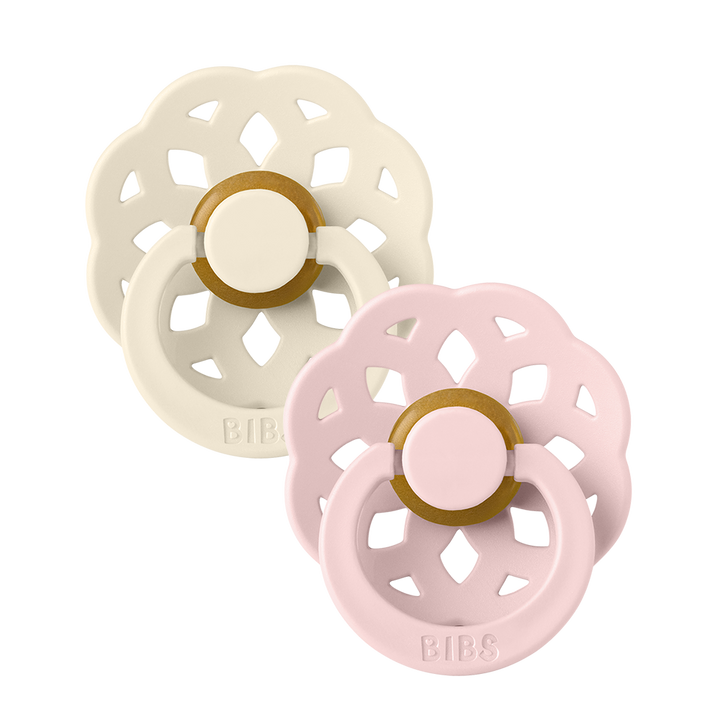 BIBS Boheme Dummies Size 2 - Ivory/Blossom