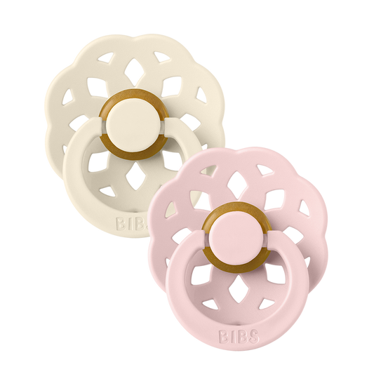 BIBS Boheme Dummies Size 2 - Ivory/Blossom