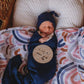 Snuggle Hunny - Navy Organic Muslin Wrap