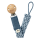 BIBS Paci Braid - Petrol/Baby Blue