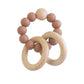Beechwood Teething Ring Set - Cinnamon
