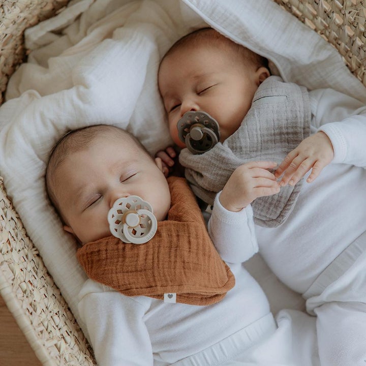 BIBS Boheme Dummies Size 2 - Ivory/Blossom