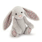 Silver Blossom Bunny - Medium 31cm