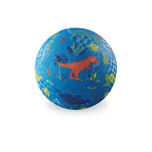 5 inch Playground Ball - Dino Land Blue