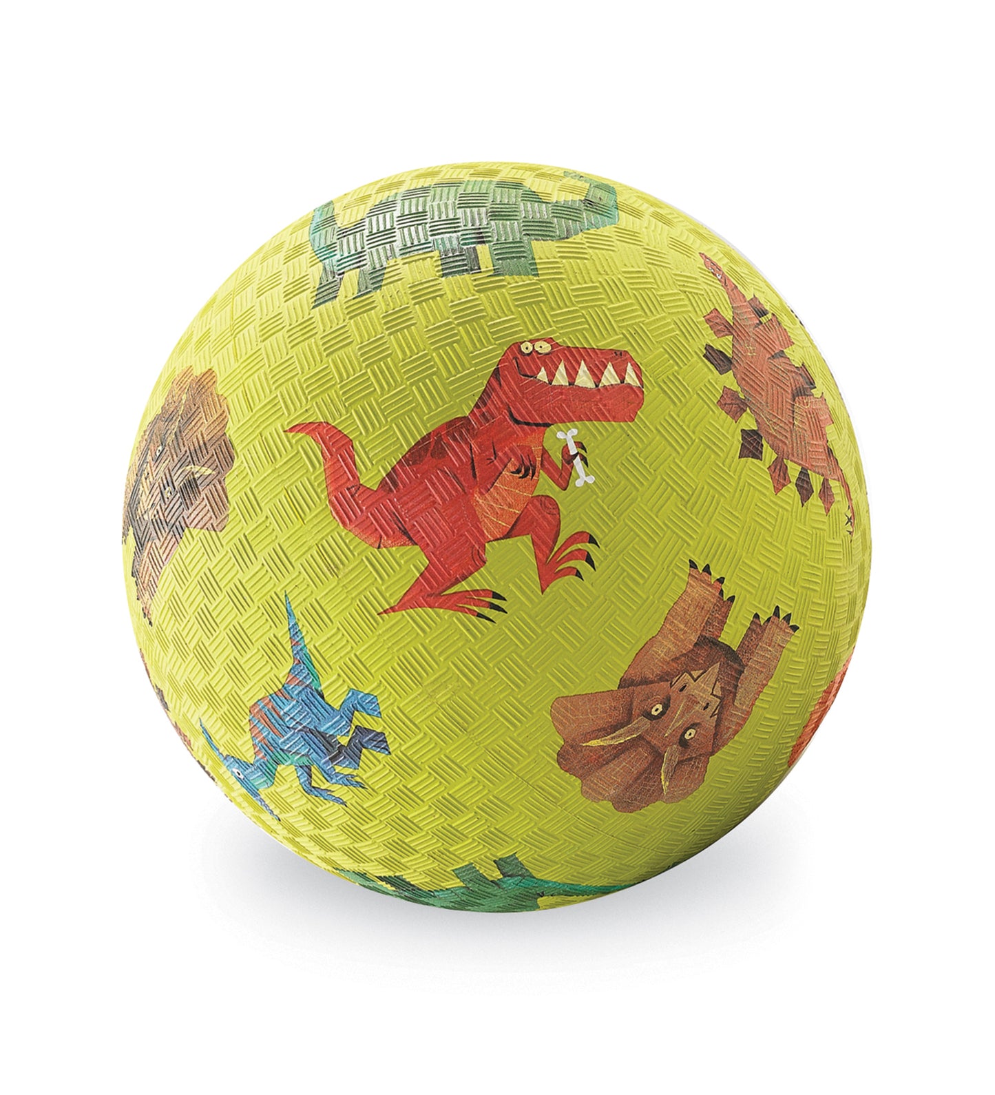 5 Inch Playground Ball - Dinosaur  (Green)