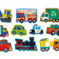 Let's Begin 2 Pce Puzzle - Vehicles