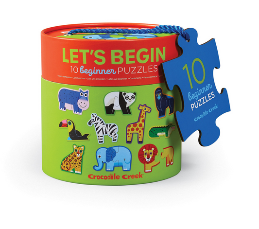Let's Begin 2 Pce Puzzle - Jungle