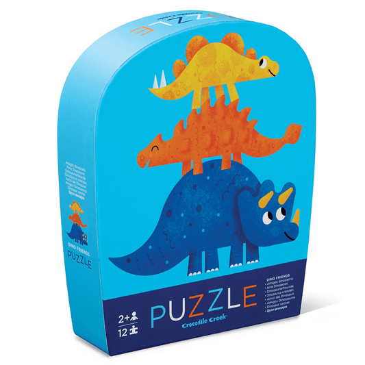 Mini Puzzle 12pce - Dino Friends