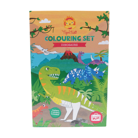 Colouring Set - Dinosaurs