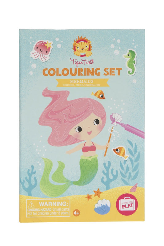 Colouring Set - Mermaids