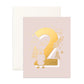 Card - Number 2 Animals